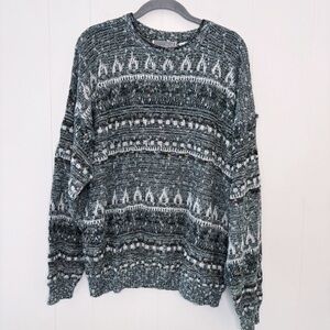 Vintage Method Heathered Grey Sweater XL